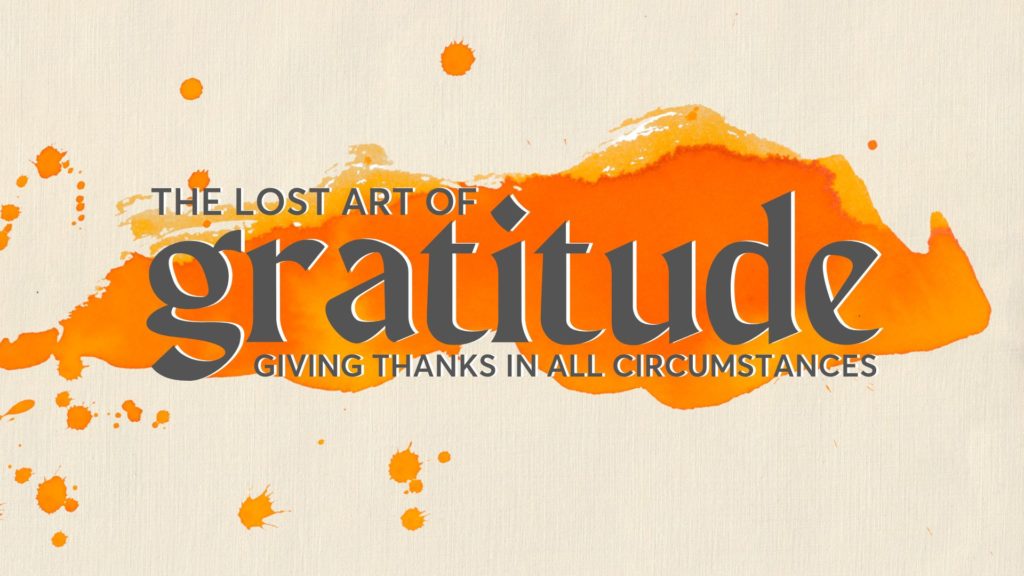 Gratitude